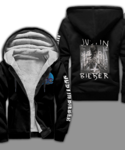 Justin Bieber Fleece Jacket H98