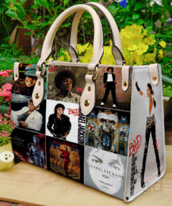 Michael Jackson Leather Hand Bag v2 B93