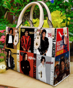 Michael Jackson Leather Hand Bag v3 B93