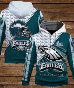 Philadelphia Eagles 3D Hoodie v3 B93