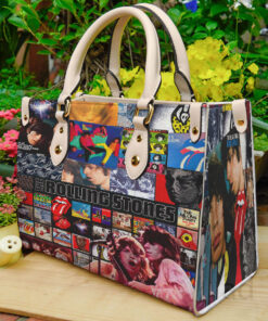 The Rolling Stones Leather Hand Bag v2 B93