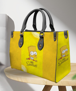 The Simpsons Leather Hand Bag H98
