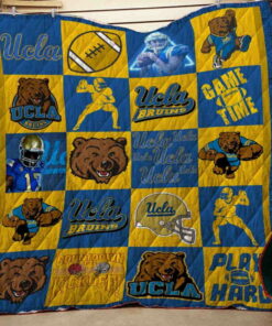 UCLA Bruins Quilt Blanket 2 KA